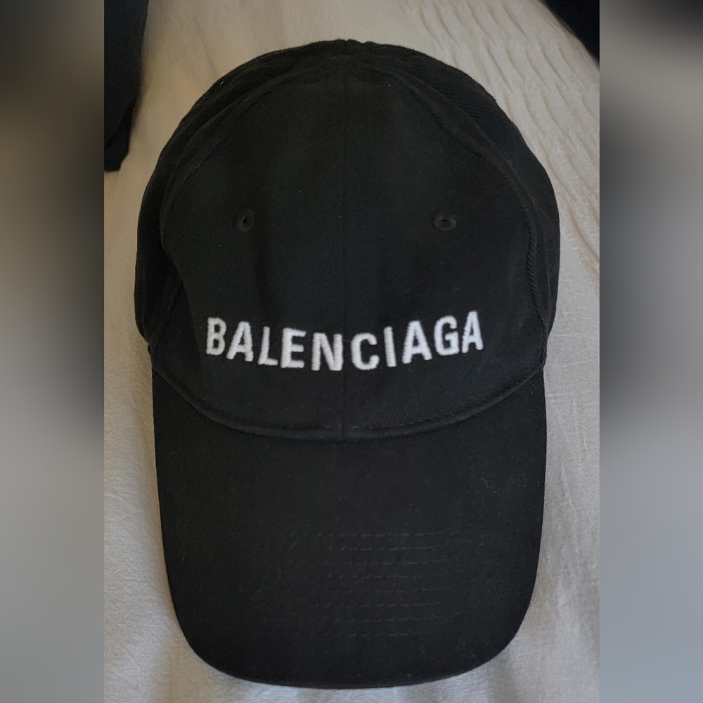 Balenciaga Black Cap